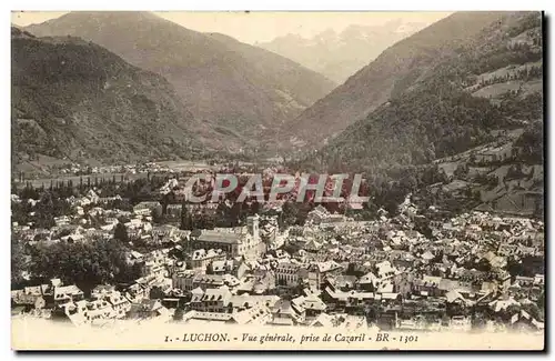 Luchon Cartes postales Vue generale prise de Cazaril