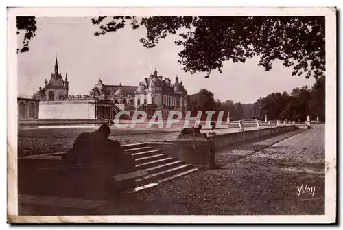 Chantilly Cartes postales Le chateau Vue generale