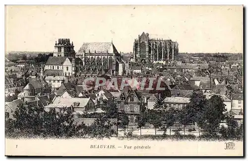 Beauvais Cartes postales Vue generale