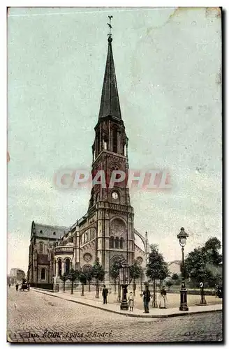 Reims Ansichtskarte AK Eglise Saint Andre