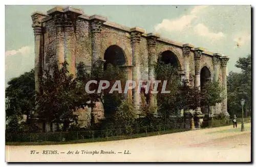 Reims Cartes postales Arc de triomphe romain