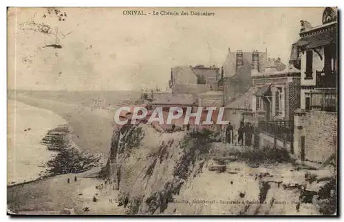 Onival Cartes postales Le chemin des Douaniers