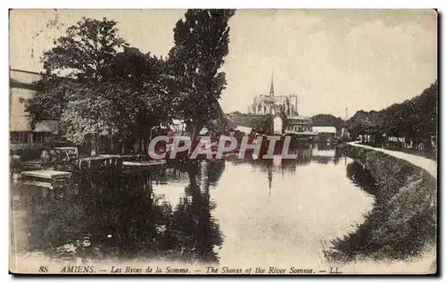 Amiens Ansichtskarte AK Les rives de la Somme