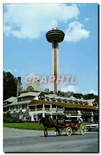 Canada Moderne Karte The Refectory restaurant taken from Queen Victoria PArk Niagara Falls