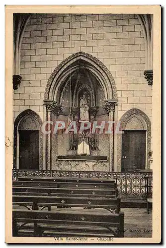 Cartes postales Villa sainte Anne Chapelle