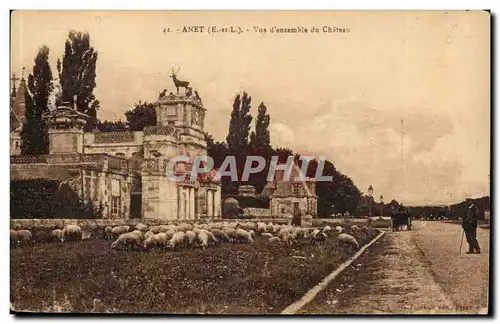 Anet Cartes postales Vue d&#39ensemble du chateau