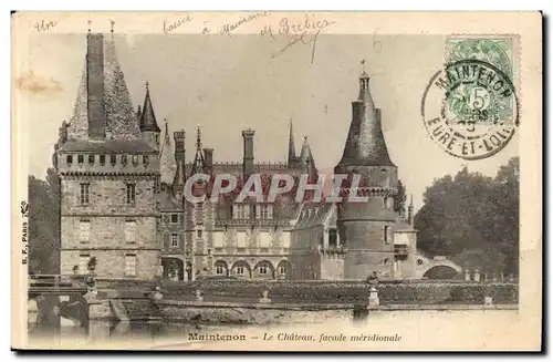 Maintenon Ansichtskarte AK Le chateau facade meridionale