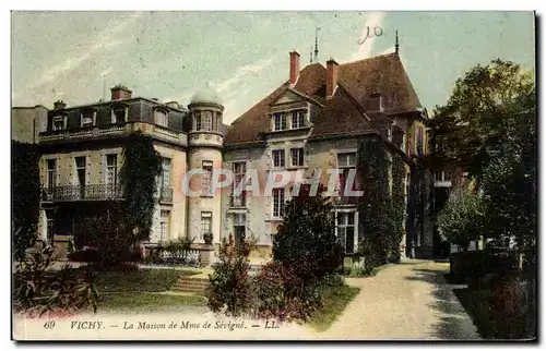 Vichy Ansichtskarte AK La maison de Mme de Sevigne