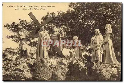 Calvaire de Pontchateau Cartes postales Jesus console les filles d&#39Israel