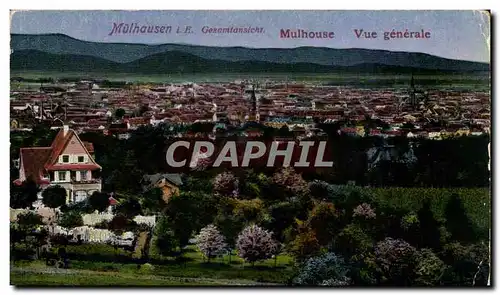 Mulhausen Mulhouse Cartes postales Vue generale