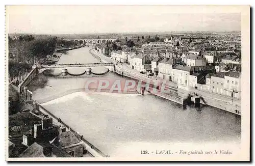 Laval Ansichtskarte AK Vue generale vers el viaduc