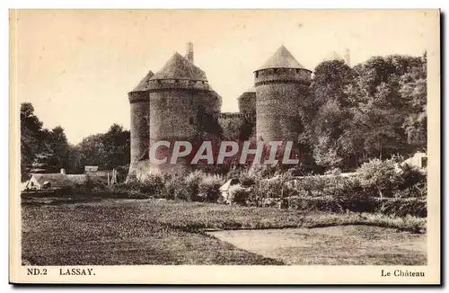 Lassay Cartes postales Le chateau