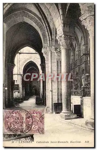 Langres - Cathedrale St Mammes - Ansichtskarte AK