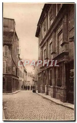 Langres - Petits Tableaux de Langres - Maison Renaissance et rue de la Tournelle - Cartes postales