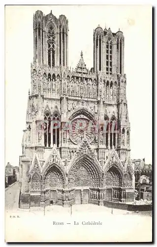 Reims - La Cathedrale - Cartes postales