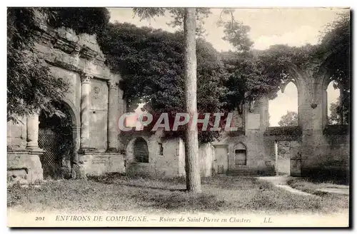 Compiegne - Ruines de saint Pierre en Chastres - Cartes postales