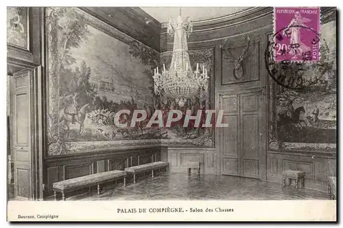 Compiegne - Le Palais - Salon des Chasses - Ansichtskarte AK