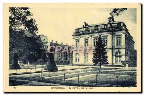 Bourges - L'Hotel de Ville - Cartes postales