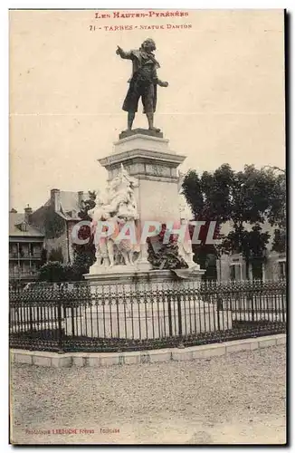 Tarbes - Statue Danton - Ansichtskarte AK