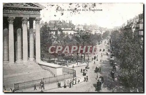 Paris 8- La Rue Royal et La Madeleine - Ansichtskarte AK