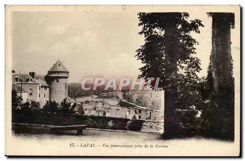 Laval - Vue Panoramique prise de la Perrine - Cartes postales