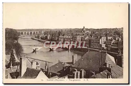 Laval - Vue Generale - Cartes postales