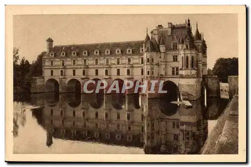 Chenonceaux - Le chateau facade Nord Est - Ansichtskarte AK