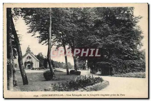 Contrexeville - Une Echappee sur la Chapele Anglaise prise du Parc - Cartes postales