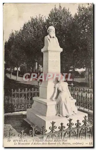 Epernay - L&#39Hopital Hospice Auban Moel - Le Monument - Ansichtskarte AK