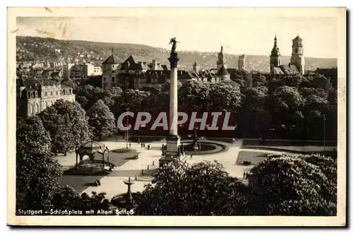 Deutschland - Allemagne - Germany - Stuttgart mit Altem Schloss - - Cartes postales