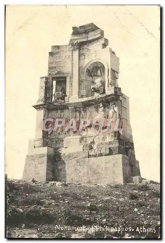 Grece - Greece - Athens - Monument - Philoppos - Cartes postales