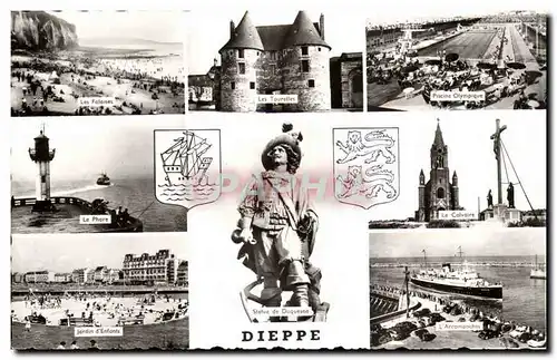 Dieppe - Souvenir - Ansichtskarte AK