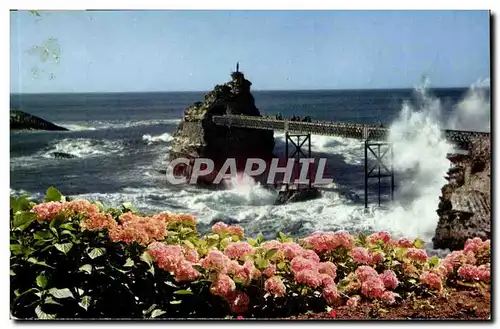 Biarritz - Le Rocher de la Vierge - Cartes postales