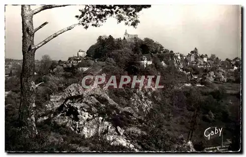 Domfront - Vue D&#39ensemble prise de Tetre Sainte Anne - Cartes postales