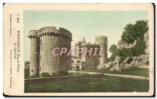 Pontgibaud - Le Chateau - Cartes postales