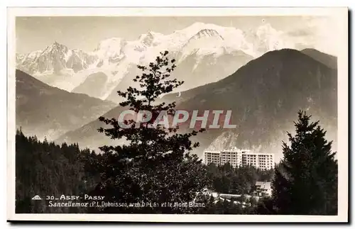 Assy-Passy - Sancellemuz Dubuisson et le Mont Blanc - Cartes postales