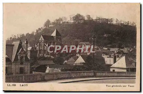 Laon - Vue Generale sur Vaux - Cartes postales