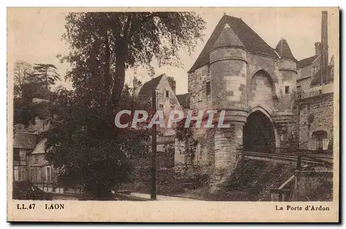 Laon - La Porte d&#39Ardon - Cartes postales