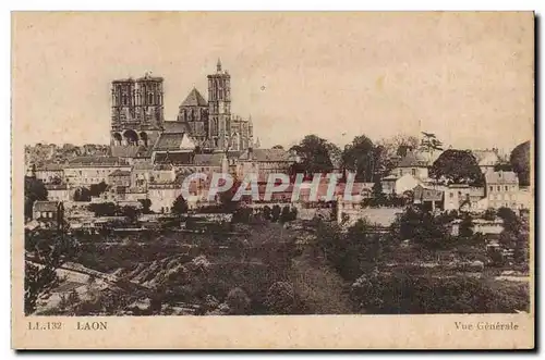 Laon - Vue Generale - Cartes postales