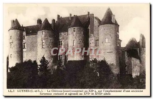 Luynes - Le Chateau ouest construit au XII siecle sur l&#39emplacement d&#39une ancienne forteresse