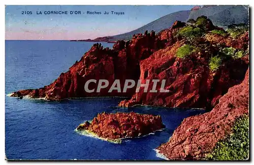 Corniche d&#39or Cartes postales Roches du Trayas