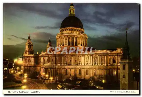 Grande Bretagne Londres London Cartes postales moderne St Paul&#39s cathedral