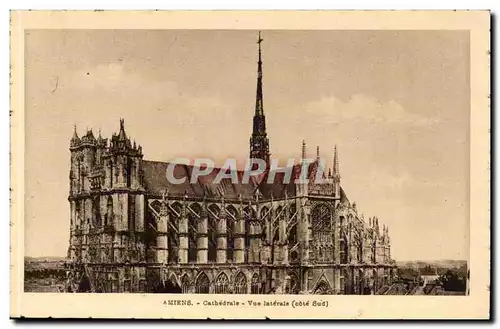 Amiens Cartes postales Cathedrale Vue laterale (cote Est)