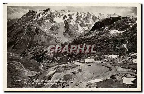 Cartes postales Col du Galibier Massif du Combeynot