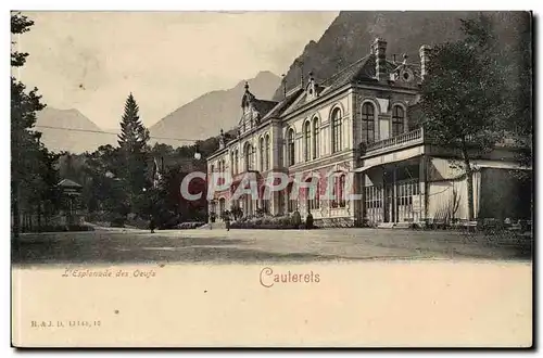 Cartes postales CAuterets L&#39esplanade des oeufs