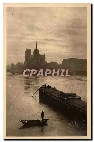 Paris Ansichtskarte AK La Seine au quai de la Tournelle