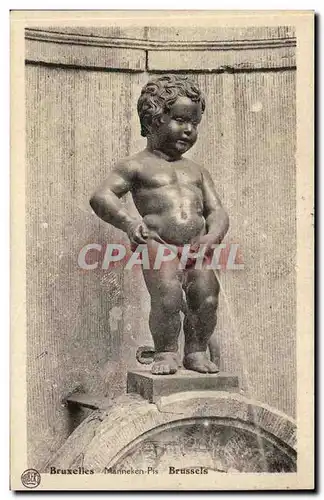 Belgie Belgique Bruxelles Cartes postales Manneken Pis