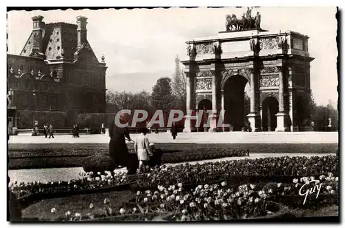 Paris Ansichtskarte AK Place et arc de triomphe du Carroussel