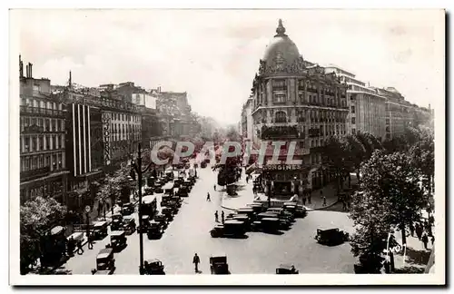 Paris Cartes postales Boulevard des italiens et boulevard Haussmann