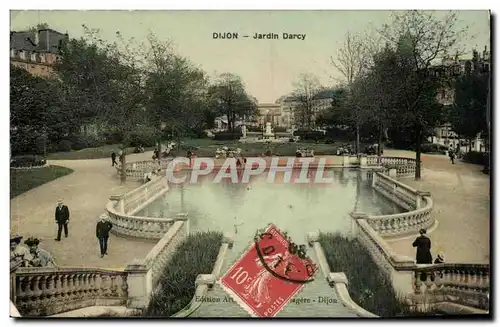 Dijon Cartes postales Jardin DArcy